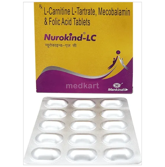 nurokind lc tablet 15's